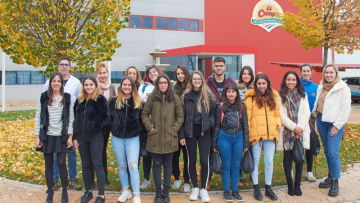 Visita de los alumnos IES Marqués de Lozoya