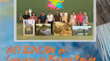 El Campo patrocina el 2º Premio de la XVII edición del Concurso de Pintura Rápida al Aire Libre en las Fiestas de Sanchonuño