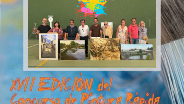 El Campo patrocina el 2º Premio de la XVII edición del Concurso de Pintura Rápida al Aire Libre en las Fiestas de Sanchonuño