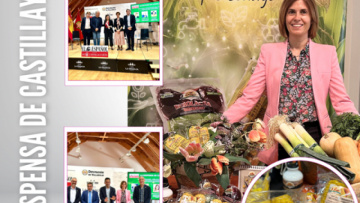 El Campo y Tabuenca representan a la Diputación de Segovia en el foro agroalimentario 