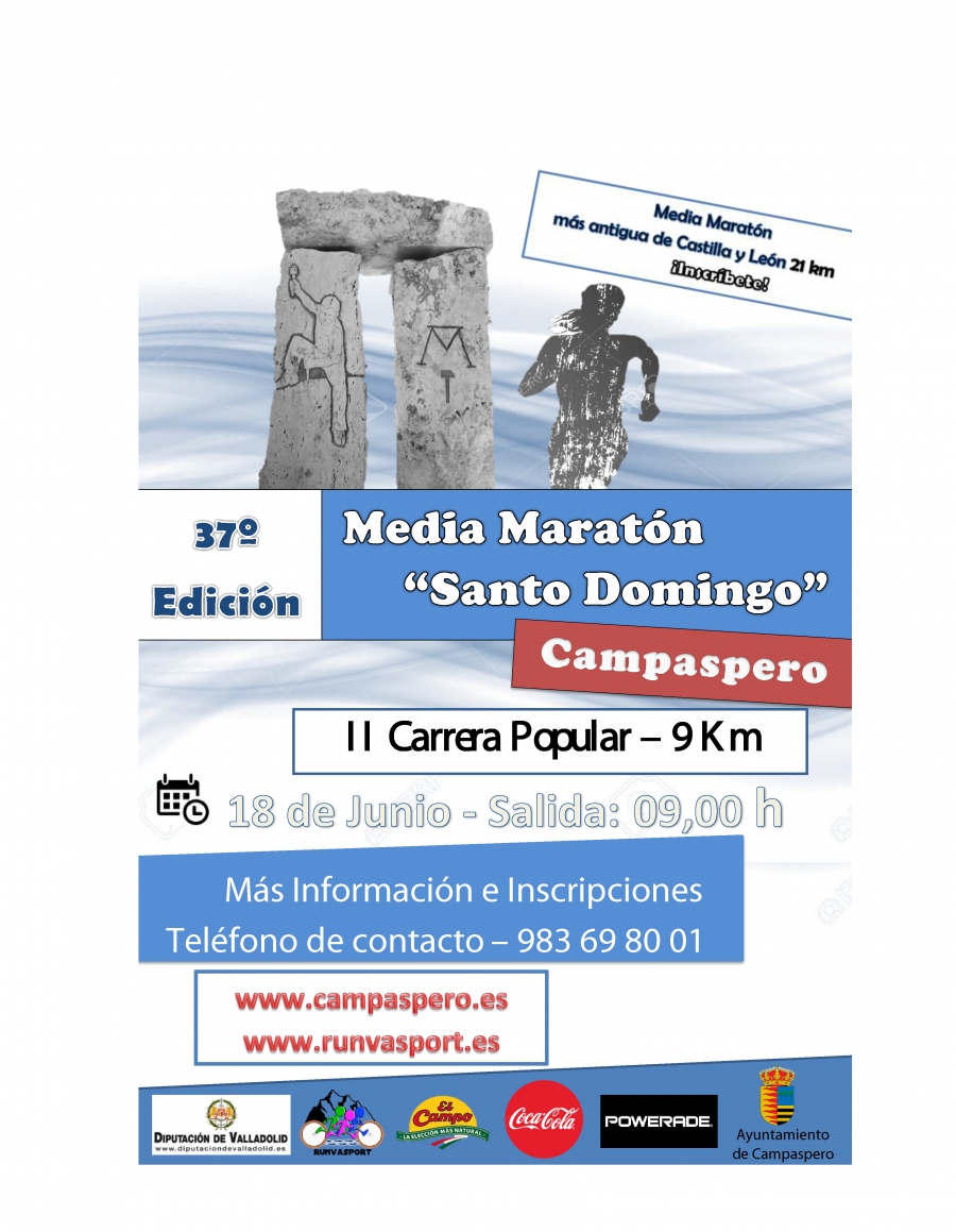 Colaboramos con la Media Maratón de Campaspero