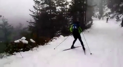 Practicar esquí para estar en forma y divertirse