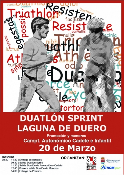 El domingo toca duatlón en Laguna de Duero