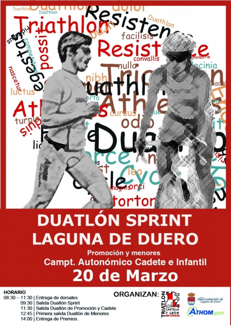 El domingo toca duatlón en Laguna de Duero