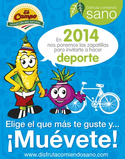 Calendario de El Campo 2014. ¡Muévete!