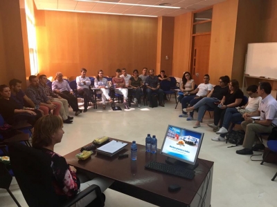 Impartimos una charla en la Universidad de Salamanca