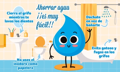 Marzo: Ahorrar agua ¡¡es muy fácil!!