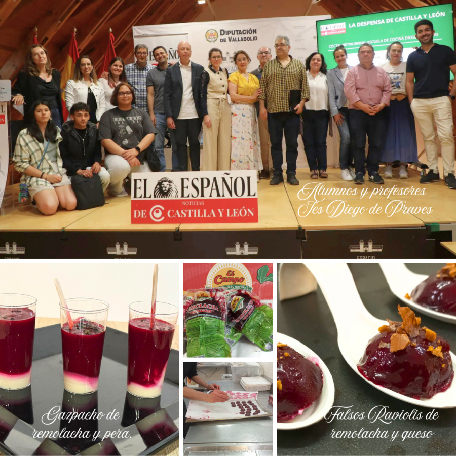 los alumnos del IES Diego de Praves deslumbran en &quot;La Despensa de Castilla y León&quot;