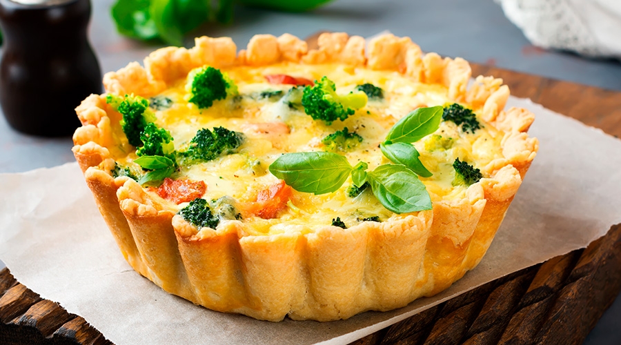 Quiche de brócoli