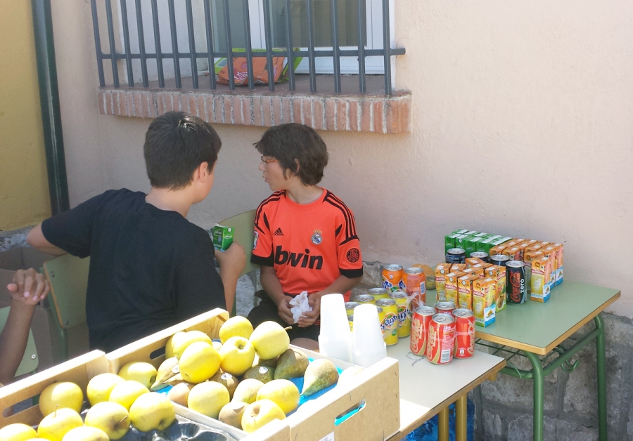 Bocadillo Solidario en el Colegio de Sanchonuño