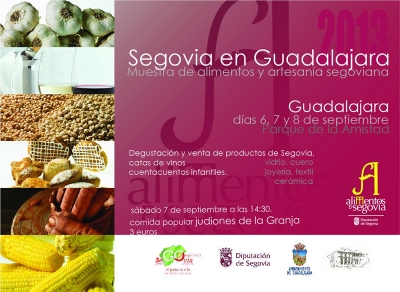 I Muestra de Alimentos y Artesanía de Segovia en Guadalajara
