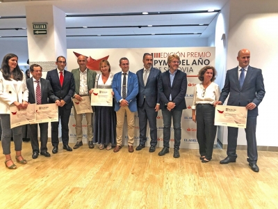 El Campo recibe el Premio Pyme del Año 2019 de Segovia